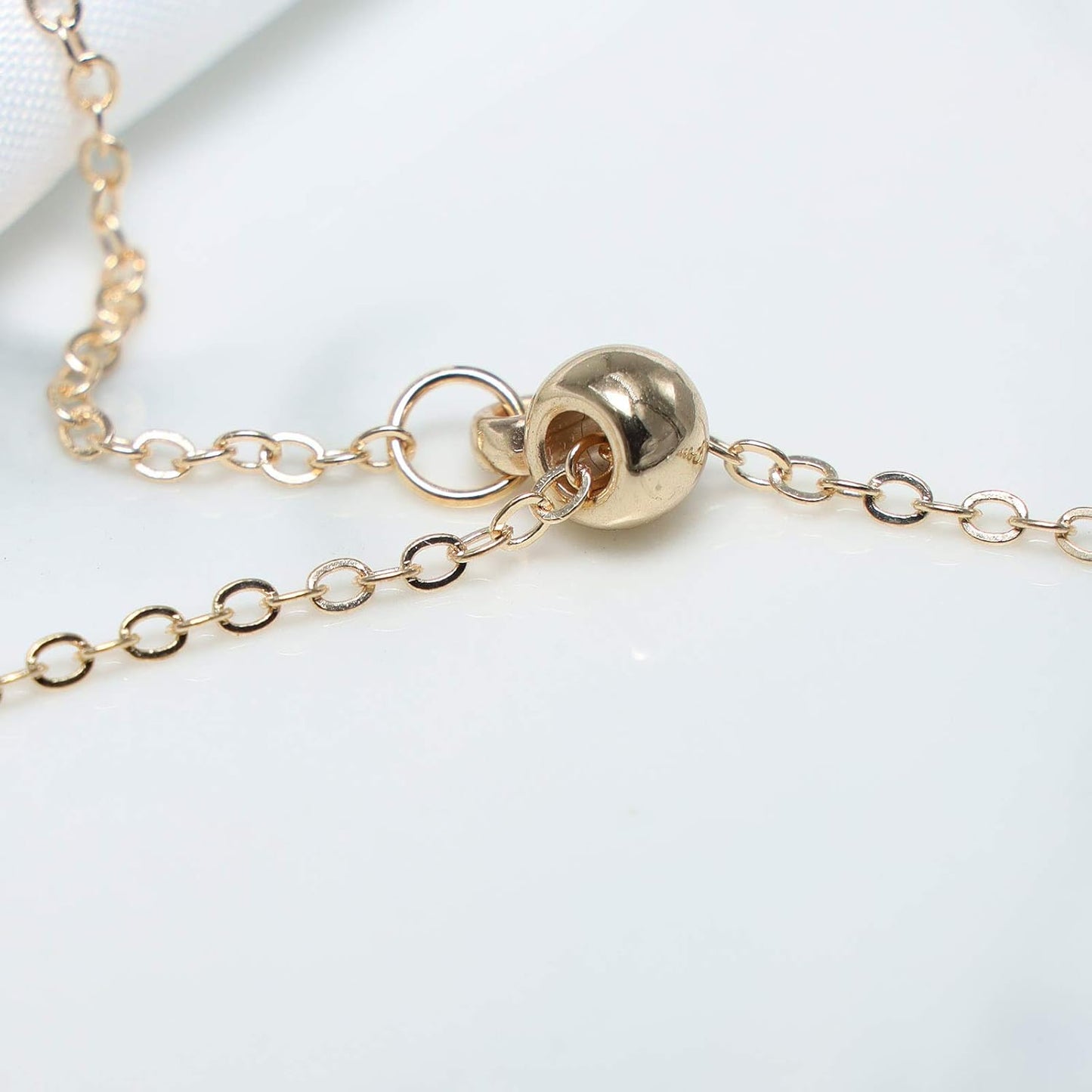 Gold-Plated Pearl Pendant Necklace – Drop Shape