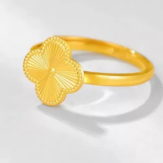 Alhambra Design Gold Plated Ring